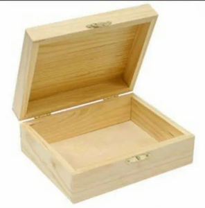 Boîte à bijoux en bois artisanale au design classique, forme rectangulaire, capacité de 1 à 10 L, rangement multifonctionnel pour salon, chambre à coucher - Product Image 3