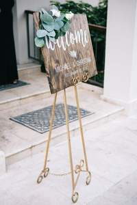 Expositor de pie para vestíbulo, soporte de exhibición para exposiciones, caballete de hierro negro, expositor de estilo vintage, soporte metálico, caballete plegable - Product Image 6