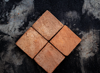 Carreaux de sol en céramique rustiques faits à la main, finition mate, épaisseur 18 mm, utilisation dans les écoles, les hôtels, les hôpitaux, les appartements, les villas, les centres commerciaux, les bureaux, les maisons