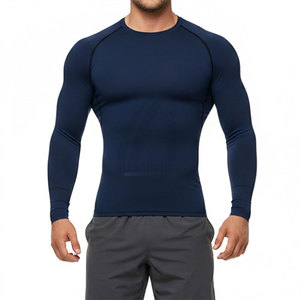 เสื้อยืดออกกำลังกายรัดรูปทรงกล้ามเนื้อ ยี่ห้อ Alexandria Industries สำหรับผู้ชาย เสื้อยืดกีฬา ยืดหยุ่นได้ เหมาะสำหรับออกกำลังกาย ฟิตเนส แอคทีฟแวร์ ขายส่ง - Product Image 3