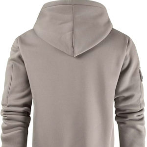 Sweat à capuche épais et lourd pour homme, coupe oversize, épaules tombantes, de luxe - Product Image 4