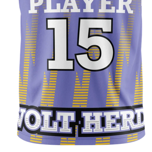 Maillot de football sans manches à capuche pour garçons, motif éclair sublimé, personnalisable avec nom d'équipe et numéro de joueur, vêtements pour adolescents - Product Image 5