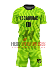 Uniforme de Fútbol Personalizado Ligero para Verano, Impresión por Transferencia de Calor en la Parte Delantera, 100% Poliéster, Alta Calidad, Secado Rápido, Cintura Elástica - Product Image 4