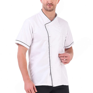 Uniformes de Hotel de Invierno al por Mayor, Uniformes de Hotel de Invierno Personalizados, Chaqueta de Chef Negra de Manga Larga, Unisex, Profesional - Product Image 5