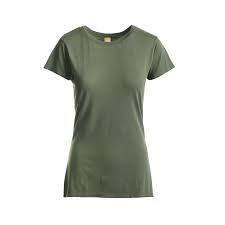 T-shirt personnalisé en bambou pour femme, doux, tricoté, décontracté, col rond, respirant, idéal pour l'été - Product Image 2