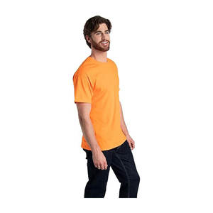 Camisetas Blancas de Poliéster de Alta Calidad al por Mayor, Camisetas para Sublimación, Lisas, con Diseño Personalizado, Estampadas, de Manga Corta - Product Image 3