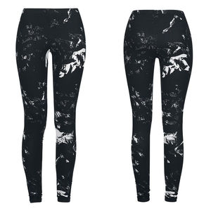 Legging de yoga sans couture pour femme avec logo personnalisé, taille haute, élastique, pour la gym et le fitness - Product Image 6