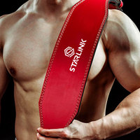 Sabuk Angkat Beban/Sabuk Pinggang Gym dari Kulit Sapi Asli Harga Grosir 2026 Sabuk Latihan Gym