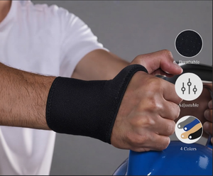 Profit Sport Adjustable Black Neoprene <b>Wrist</b> Brace <b>Support</b> Strap <b>Wrist</b> Band <b>for</b> Sports Fitness Breathable <b>wrist</b> band <b>for</b> sports - Product Image 3