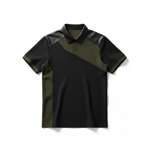 Prix d'usine direct, logo personnalisé, respirant, pour chemises, vêtements de travail décontractés en toile épaisse pour hommes, golf, vente en gros - Product Image 1
