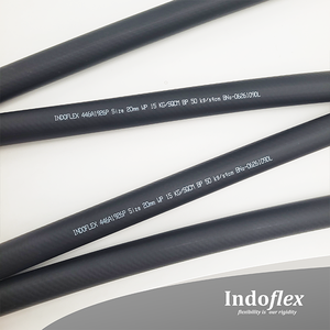 สายยางน้ำ EPDM ยี่ห้อ Ascent India ขนาด 19.5 มม. (ด้านใน) x 27 มม. (ด้านนอก) เสริมแรงด้วยโพลีเอสเตอร์ สีดำด้าน สำหรับงานอุตสาหกรรม - Product Image 2
