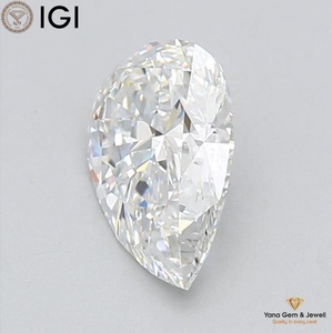 เพชร CVD ทรงลูกแพร์ น้ำหนัก 2.00 กะรัต ผลิตในห้องปฏิบัติการ พร้อมใบรับรอง IGI สี D ความสะอาด VVS1 ตัวเลือกที่ดีสำหรับเครื่องประดับครั้งต่อไปของคุณ - Product Image 6