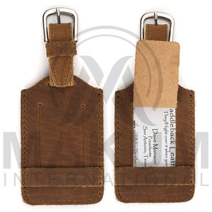 Etiqueta de Equipaje de Cuero Hecha a Mano, Personalizada, de Lujo y a la Moda, al por Mayor - Product Image 5