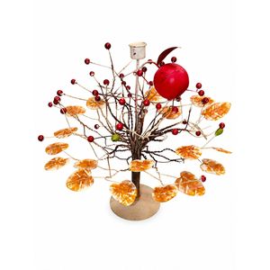 Modern Decorative Metal Tree Candle Holder Handmade Iron Branch Candle Stand Tabletop Centerpiece for Living Room Dining <b>Table</b> - Product Image 1