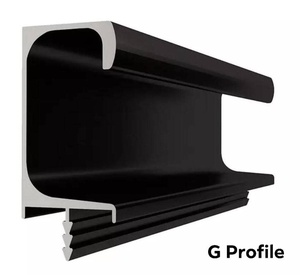 Aluminum Gola Profile <b>Cabinet</b> Handle Concealed Kitchen Furniture Pull System Custom Extrusion Modern Minimal Hardware Solution U - Product Image 2