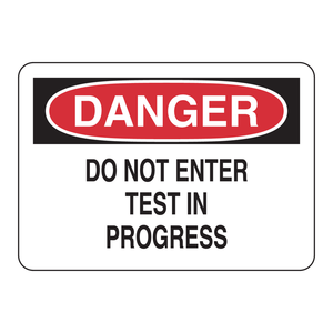 Panneau de signalisation de danger - Panneau de sécurité triangulaire pour les zones de laboratoire et de fabrication - Product Image 3