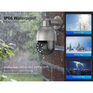 Système de caméra de sécurité extérieure POE 8MP 360° en gros avec contrôle panoramique pour systèmes de surveillance extérieure - Product Image 5