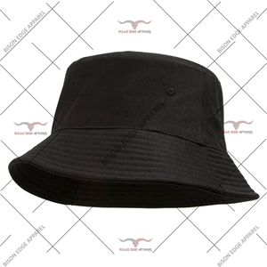 หมวกบักเก็ตผ้าฝ้ายแบบ unisex ปีกกว้าง หมวกกันแดดลำลอง สำหรับกิจกรรมกลางแจ้ง ตกปลา ชายหาด ท่องเที่ยว  รับปักลายตามสั่ง หมวกโปรโมชั่น บริการ OEM - Product Image 5