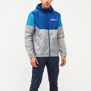 Chaqueta Cortavientos Impermeable con Capucha para Hombre, Ligera, para Correr al Aire Libre, Entrenamiento, Ropa Deportiva Casual de Invierno, con Logotipo Frontal - Product Image 5