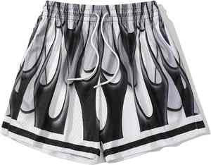 Pantalones Cortos Deportivos Personalizados para Hombre, de Malla, Secado Rápido y Transpirables, 100% Poliéster, con Impresión por Sublimación - Product Image 1