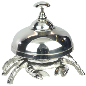 Premium Solid <b>Brass</b> Modern Style Service Desk <b>Bell</b> Ornate Floral Engraving Gold Plated Eco-friendly Tabletop Call <b>Bell</b> Hotel - Product Image 6