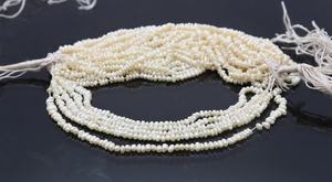 Natural Tiny Pearl Beads Freshwater Genuine Seed Pearls <b>Small</b> Size 1 To 1.5 mm AAA Quality White Pearl Beads For Jewelry Making - Product Image 5