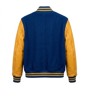 Stylish Canvas Varsity <b>Jacket</b> Delivering Soft Warmth Durable Performance Sporty Sophistication Fashionable Casual Outerwear - Product Image 2