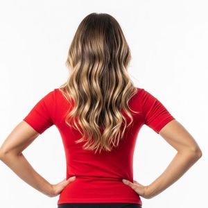 Camiseta de Algodón de Alta Calidad para Mujer, Cuello en V, Secado Rápido, Antiarrugas, Deportiva, Verano, Estampada, Casual, Manga Corta, Transpirable - Product Image 6