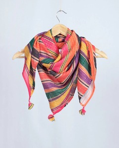 Custom Luxury Womens Printed Silk Scarf Soft Lightweight Square Headscarf OEM ODM Manufacturer Wholesale Supplier - Product Image 4