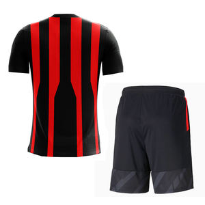 Uniforme de Fútbol Antibacterial Transpirable de Alta Calidad al por Mayor, 100% Poliéster, Uniforme de Fútbol Clásico de Secado Rápido - Product Image 2