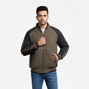 Men Casual Bomber <b>Jacket</b> Lightweight Windbreaker <b>Slim</b> <b>Fit</b> Spring Autumn <b>Jacket</b> - Product Image 1