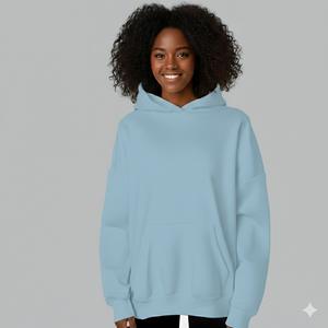 Sweat à capuche tendance pour femmes, respirant, séchage rapide, tissu doux, style streetwear, fournisseur en gros - Product Image 1