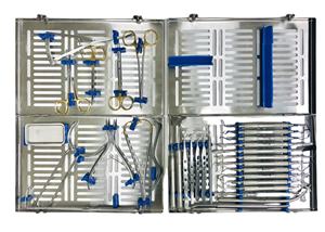 Kit de Instrumentos Quirúrgicos Dentales de Acero Inoxidable, Herramientas Manuales con Certificación CE Clase I, Set de Implantes Orales - Product Image 2