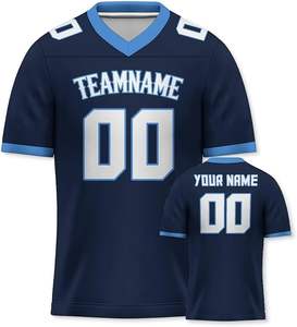 Camiseta de Fútbol Americano Personalizada, Camisetas de Práctica con Nombre, Número y Logotipo, Camiseta Deportiva para Hombres, Mujeres, Jóvenes y Niños - Product Image 3