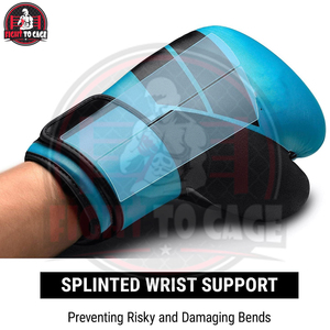 ถุงมือชกมวยเด็ก หนัง PU หนาพิเศษ สำหรับฝึกซ้อมต่อสู้ มวยไทย คาราเต้ คิกบ็อกซิ่ง ขนาด 16 ออนซ์ รุ่นใหม่ - Product Image 2