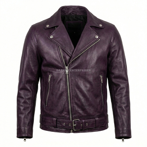 Low Price Asymmetrical Zipper Leather Jacket Multiple Colors