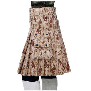 Kilt camouflage désertique numérique – Kilt utilitaire pour homme fait main avec poches et ajustement réglable - Product Image 2