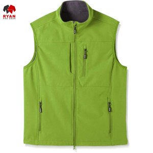 แจ็คเก็ตซอฟต์เชลล์ดีไซน์พิเศษสำหรับผู้ชายจาก Ryan Pro Gear เนื้อผ้านุ่มสบาย ระบายอากาศได้ดี พร้อมโลโก้แบบกำหนดเอง - Product Image 6