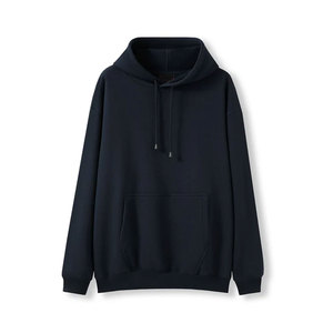 Sweat-shirts unisexes en gros, personnalisables avec logo, pull-over vierge en molleton épais, sweats à capuche pour hommes, logo personnalisé, 280 grammes, coton, sweat-shirt unisexe vierge - Product Image 2