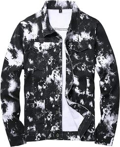 Veste en jean décontractée pour homme, 100 % coton, avec logo personnalisé sur le devant, respirante, écologique, séchage rapide, 280 g, pour usage extérieur, haute qualité, vente en gros - Product Image 1