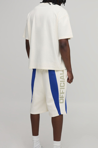 Screen Printed <b>Custom</b> Men’s Cotton Fleece Shorts Personalized Graphic Casual Streetwear Knee Length Drawstring Wear Look - Product Image 5