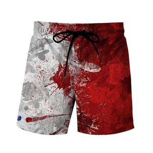 Shorts en molleton pour hommes, coupe décontractée, respirants, séchage rapide, couleurs personnalisables, service OEM, vêtements de sport d'été - Product Image 3