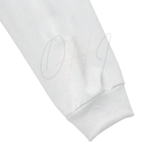 ชุดเซ็ตฮู้ดดี้ขายาวสีขาวแบบกำหนดเอง ชุดลำลองพร้อมโลโก้สั่งทำ ชุดวอร์ม 2 ชิ้น ผ้าฝ้ายฟลีซเนื้อนุ่ม น้ำหนักเบา - Product Image 5