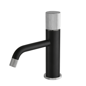 Modern <b>Deck</b> Mounted Water Mixer Tap Black <b>Brushed</b> Nickel Design Brass Bathroom Basin Faucet Stylish Brass Faucet for Your Modern - Product Image 6