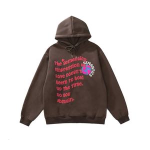 Sweats à capuche personnalisés unisexe sérigraphie en gros de haute qualité impression pull Logo broderie 100% coton hiver couleur personnalisable - Product Image 2