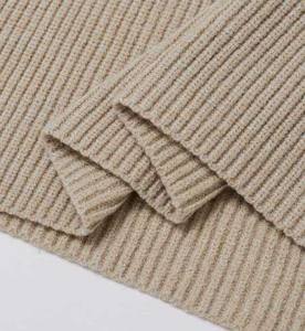 Suéter Holgado y Transpirable con Cuello Redondo para Mujer, Jersey de Punto Ecológico, Suéter Otoñal Transpirable para Damas Modernas - Product Image 5