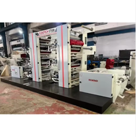 Machine d'impression flexographique de type stack haute performance à usage industriel pour les applications d'impression d'emballages continus