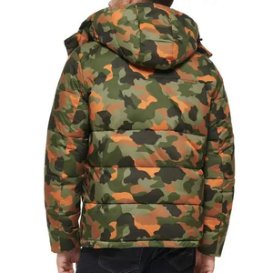 Custom Logo Stand Up Collar <b>Cropped</b> Quilted <b>Puffer</b> Men's <b>Jackets</b> Winter Outdoor <b>Jacket</b> Wholesale Heavy Weight <b>Puffer</b> <b>Jacket</b> - Product Image 5