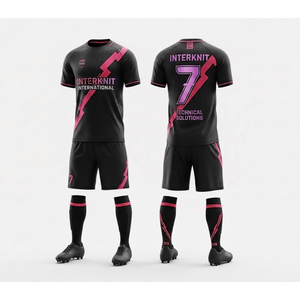 Tenues de football professionnelles, uniformes de football personnalisés, maillots d'équipe imprimés par sublimation, ensemble d'uniformes d'équipe de football - Product Image 3