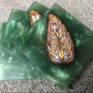 Sous-verres en résine époxy en tissu de haute qualité ensemble carré effet océan bois décoratif pour la maison artisanat promotionnel maison caboteur - Product Image 5